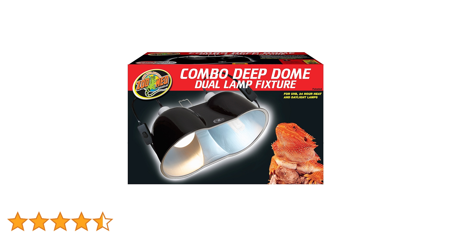 爬虫類 保温器具 ランプスタンド Deep Dome Lamp Fixture ランプソケットドーム型 ディープドームランプソケット